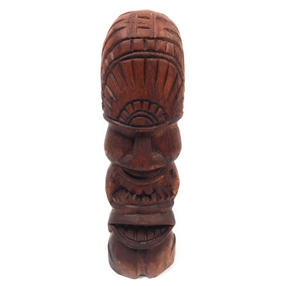 Love Tiki Totem 8" Stained - Hawaiian Tiki Bar Decor | #yda1101320b