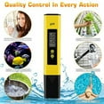 thumbnail image 2 of HLONK Digital PH Meter High Accuracy PH Meter Water PH Meter  Digital PH Test Pen with 0-14 PH Measurement Range For Drinking Water  Aquarium Swimming Pool, 2 of 7