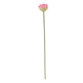 thumbnail image 2 of Fufafayo Artificial Lotus Flower Realistic One Fake Lotus for Pond Decoration, Spring Summer Decor Photography Prop, Water Feature Table Display for Living Room Bedroom Office, 2 of 6