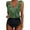 Army Green, variant on Womens One Piece Swimsuit Ladies Summer Fashion Suspender Waist Hollow One Swimsuit Solid Color Sexy Bikini Swimsuit Beachwear