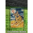 thumbnail image 2 of Toland Home Garden Van Growl- German Shepherd German Shepherd Dog Flag Double Sided 12x18 Inch, 2 of 5