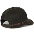 thumbnail image 4 of Outdoor Cap BRB-605 Barbed-Wire Embroidery Solid Back Cap-Brown, 4 of 8