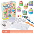 thumbnail image 2 of A Childrens Cake Plaster Painting Kit Diy Decorating Craft Set Creative Art Activity, 2 of 3