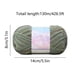 thumbnail image 3 of Hilo de Lana Leche Teñido al Anudado Multicolor | Hilo Grueso y Suave para Tejer y Crochet 130 Metros • Ovillo de 50g | Mezcla de Algodón Duradera para Mantas, Manualidades, Prendas, Accesorios, 3 of 7