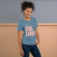 thumbnail image 2 of Big Love Unisex t-shirt (Steel Blue, XL), 2 of 4