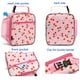 thumbnail image 4 of Lonchera FlowFly Kids, suave aislante, color cereza, 24 x 10 x 25 cm, 4 of 7