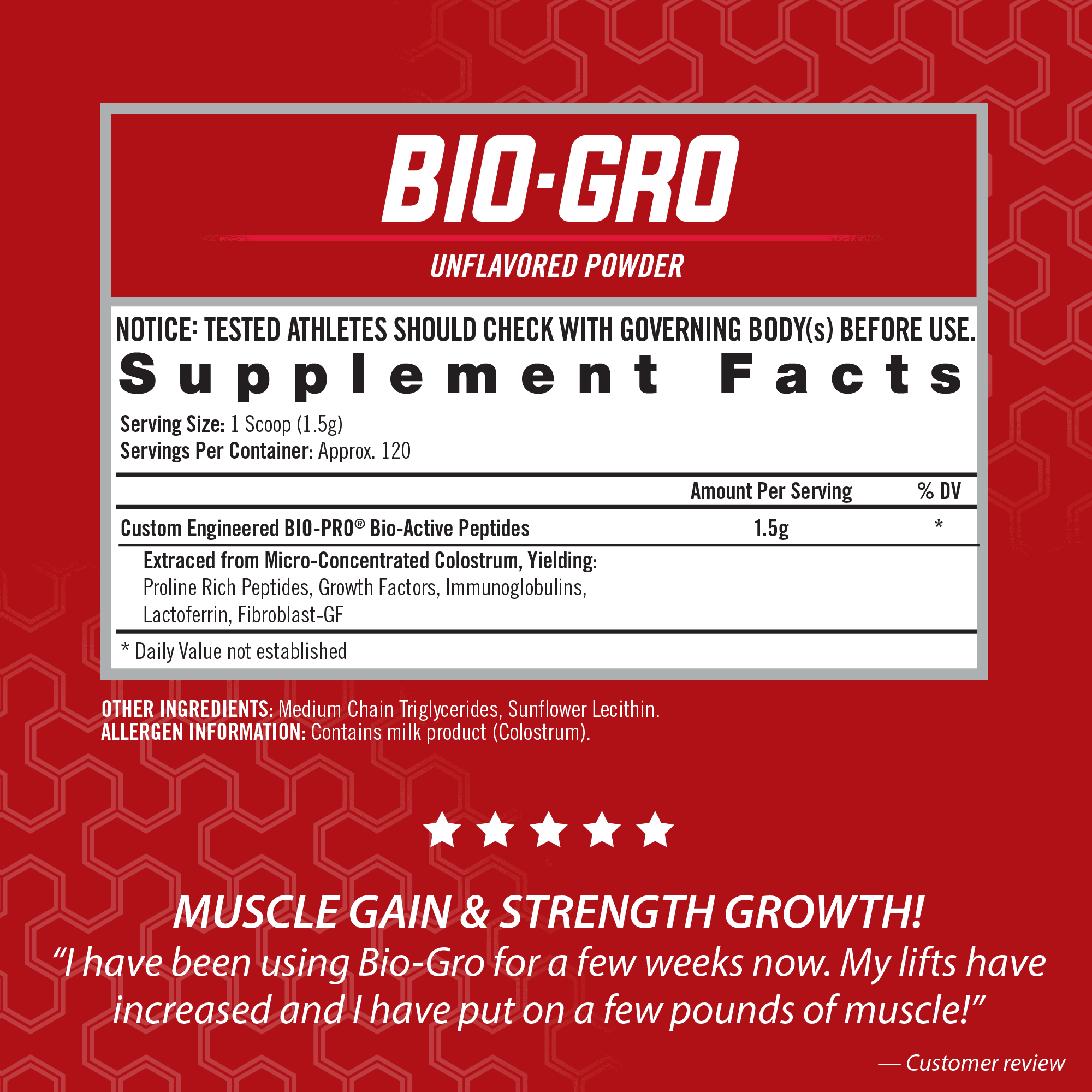Isatori Bio-Gro, Protein Synthesis Amplifier, Unflavored, 6.35 oz (180 g)