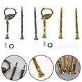 thumbnail image 6 of 2/3 Tier Cake Plate Stand Cupcake Fittings Silver Golden Wedding Party No Plate Silver 2 Layers YIWEI, 6 of 8