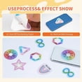thumbnail image 4 of 60 Pcs Calm Strips,Anxiety Sensory Stickers,Breath Strips, 4 of 5