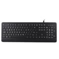 thumbnail image 2 of Large Thickened Font Black Multimedia Keyboard, USB Keyboard, For Old Man Older People, 2 of 8