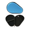 thumbnail image 3 of Portable Table Tennis Racket Case Durable EVA Storage Zipper Bag Hard Shell Pack Sports Accessories Ping-pong Bat Ball Bags Black, 3 of 6