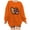Orange winter tops, variant on Holiday Usmixi Womens Sweatshirt Winter Womens Oversized Sweatshirt Vintage Leopard Heart Baseball Graphics Pullover Tops Ladies Girls Long Sleeve Loose Fleece Crewneck Sweatshirt Big Saving