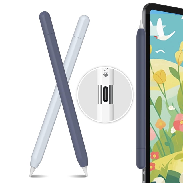 Estuche de silicona para Apple Pencil AHASTLE 2023 con agarre antideslizante