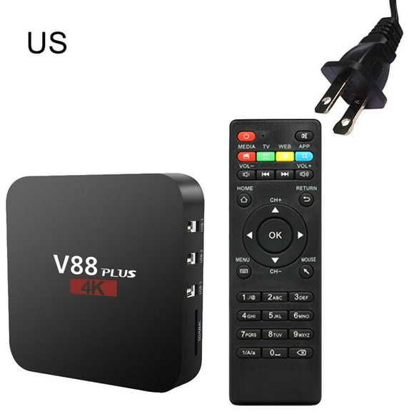 EASTIN V88 Plus RK3229 Quad Core 1080P 2+16GB Miracast TV Set-top Box for Android 7.1