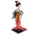 thumbnail image 2 of Kimono Muñeca de Geisha Japonés Decoración Artesanal para Hogar Lindo para Niñas Hugo Muñecas Kimono Japonesas, 2 of 9