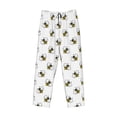 thumbnail image 4 of Goofa Bee Printed Soft Pajama Pants for Men, Wide Leg Comfy Casual Lounge Yoga Pants-Medium, 4 of 9