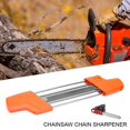 thumbnail image 4 of chainsaw sharpener, Chainsaw Chain Sharpener 2 in 1 Easy File Sharpening Grinder Tools for STIHL, File and Depth Gauge File in One Ergonomic Tool (White & Orange), 4 of 7