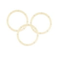 thumbnail image 2 of Sharprepublic 3 Pieces Unfinished Wooden Wreath Frame Versatile DIY for Party Home Holiday Round Diameter 30cm, 2 of 8
