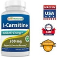thumbnail image 7 of 2 Pack Best Naturals L-Carnitine 500 mg 90 Tablets, 7 of 7
