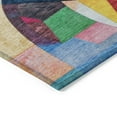 thumbnail image 3 of Addison Rugs Chantille Indoor/Outdoor Transitional Abstract Blue Machine Washable Rectangle Rug, 5' x 7'6", 3 of 7