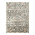 thumbnail image 2 of HomeRoots 9' X 12' Blue And Orange Floral Stain Resistant Indoor Outdoor Area Rug, 2 of 5