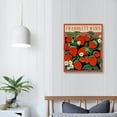 thumbnail image 3 of COMIO  Print Abstract Fruit Wall Art Strawberry Fruit Print Still Life Fruit Painting Modern Kitchen Pictures Wall Decor Strawberry Fields Poster for Living Room, 3 of 4