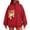 Red, variant on NMMUED Sweatshirt with Dog Pouch Quarter Zip Pullover Women Pet Pouch Sweatshirt Pullover Sweatshirts for Women Pet Pouch Sweatshirt Womens Sweatshirts No Hood Pet Carrier Sweatshirt Black L