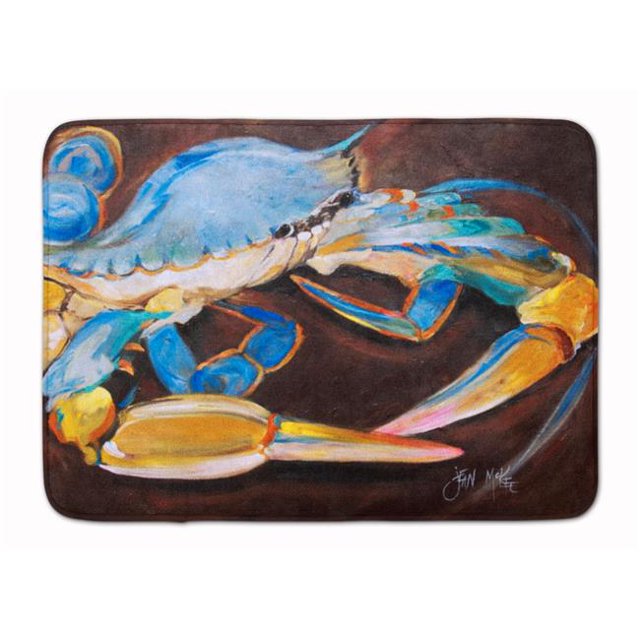 Carolines Treasures JMK1090RUG Blue Crab Machine Washable Memory Foam Mat