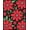 Red, Pattern 7, variant on ODIKA 4'x6' Machine Washable Non-Slip Area Rug, Festive Holly Branch Winter Holiday Entrance High Traffic Rug, Black, 733371