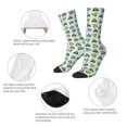 thumbnail image 3 of Disketp Lighthouse Unisex Crew Socks Lightweight Breathable Ventilation Ankle Socks, Mid-calf socks for Daily, 3 of 6