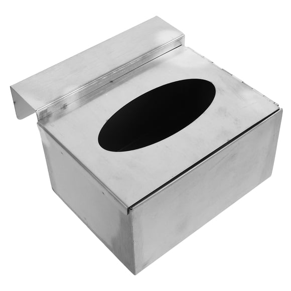 BRIGHTFUFU Soporte para guantera de acero inoxidable montado en la pared para cocina, hospital, laboratorio, dispensador de guantes para múltiples ubicaciones para entornos científicos culinarios
