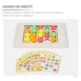 thumbnail image 3 of Juego de memoria de madera, juego de rompecabezas, juego de combinación de tablero familiar para niños y adultos, juego de memoria educativo, 3 of 6