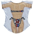thumbnail image 2 of Race Car Girl Cover-up Beach T-Shirt Tee Bikini Swimwear Pajama, 2 of 2