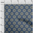 thumbnail image 2 of oneOone Polyester Spandex Blue Fabric Asian Block Floral Fabric For Sewing Printed Craft Fabric By The Yard 56 Inch Wide, 2 of 4