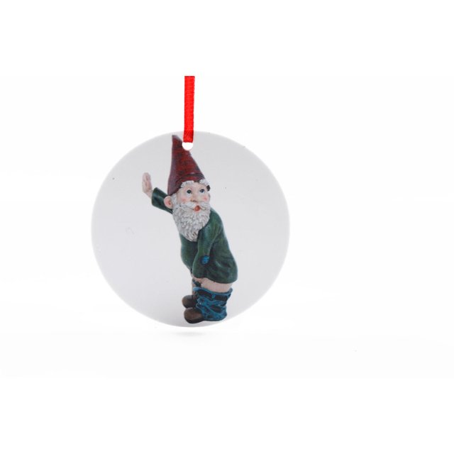 Teissuly Christmas Decor Funny Santa Claus Pattern Pendant Christmas Tree Decorations Teissuly WER202310232835
