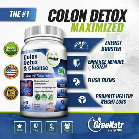 GreeNatr 15 Day Colon Cleanse & Detox