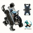 thumbnail image 5 of Motorcycle Phone Mount Auto Lock Military Anti-Shake Bike Phone Holder, 5 of 5
