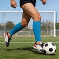 thumbnail image 1 of Manchons de Pression Uniformes de Protection Sportive pour Adultes et Enfants Bas Mi-Mollet Absorbant la Sueur Légers Tenue Décontractée, 1 of 3