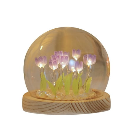

DIY Tulip Mood Light Birthdays Thanksgiving Arts And Crafts Birthday Present Easter Mother s Day Atmosphere Lamp