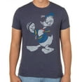 thumbnail image 4 of Disney Mickey Mouse Shirt Donald Duck Shaking His Fists Short Sleeve Graphic Tee, 4 of 6