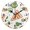 Black, variant on Pizza Cucumber Pattern Wall Clock 10in Round Artistic Oil Painting Home Decor Desk Table Clock