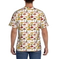 thumbnail image 2 of Rocae Mushroom for Men's Moisture-Wicking Crew Tee - T-Shirt for Sports, Outdoor Activities, and Casual WearX-Large, 2 of 9