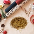 thumbnail image 1 of SKISUNO Durable Plastic Raffia Paper Shreds Gold Glitter Basket and Box Filler, 1 of 6