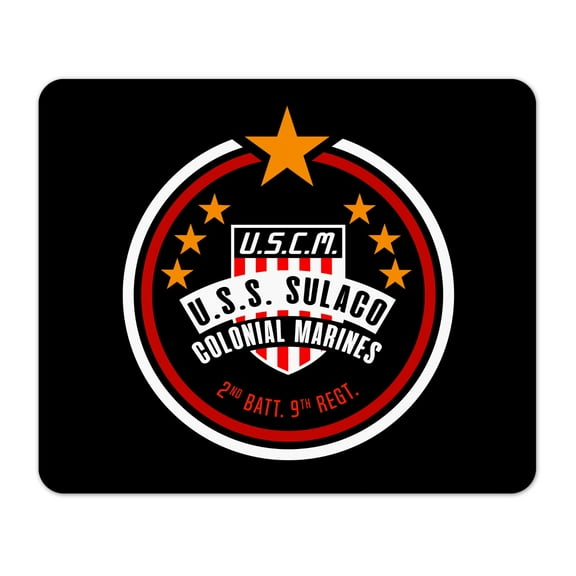Aliens United States Colonial Marine Corps Logo 1/4" Thick Mouse Pad