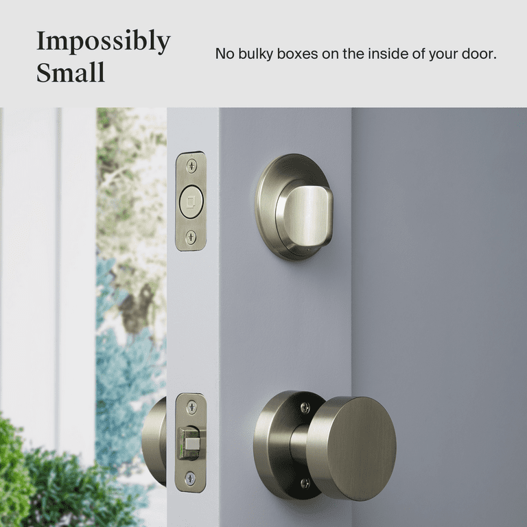 Level Touch Edition Smart Lock Bluetooth Replacement Deadbolt with  App/Key/Voice Assistant Access Satin Nickel C-L12U - Best Buy