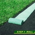 thumbnail image 4 of Estera de césped biodegradable, estera de césped verde para picnic, estera de germinación de plantas para cultivar semillas de césped para patio, césped, jardín, patio (1m*1m) brillar Electrónica, 4 of 5