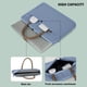 thumbnail image 5 of Laptop Protective Bag Side Opening Messenger Bag Waterproofs Handbag Shoulder Bag Large Capacity Business Teacher Office Bag Messenger Bag Solid Color, 5 of 7