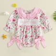 thumbnail image 2 of Toddler Romper Baby Boy One-Piece Infant Girl Cotton Preemie Footed Long Sleeve Baby Pajamas With Zipper Cotton Infant Sleepers,footed pajamas 3-6 Months, 2 of 4