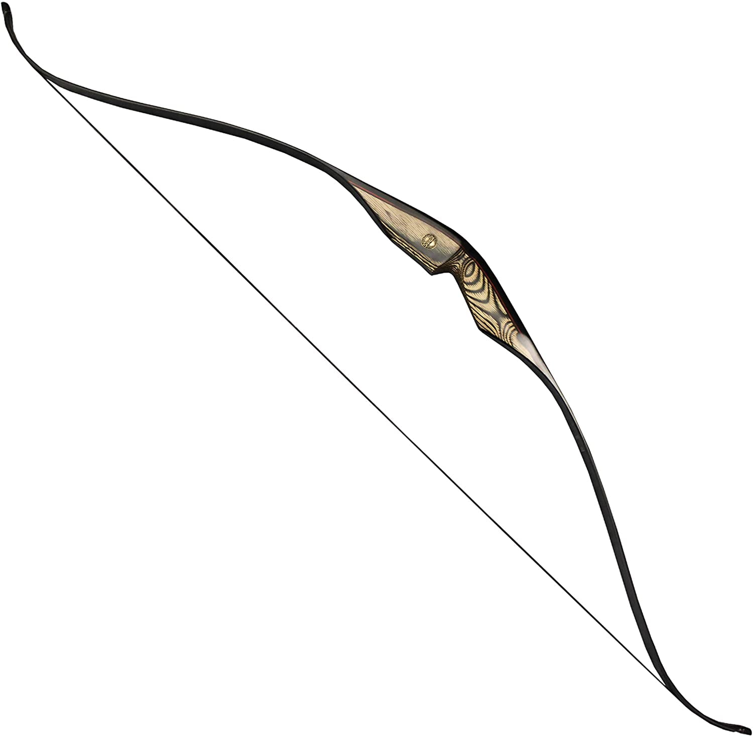 Southland Archery Supply Gravity 60" One-Piece Hunting Recurve Bow Wooden Traditional - Right Hand - 30lbs.