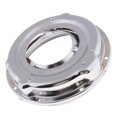 thumbnail image 1 of Faro de Motocicleta de 7 ", Carcasa de Cromo, de lámpara para Delanteros, Compatible con Yotijar Cubo de la carcasa del faro, 1 of 7